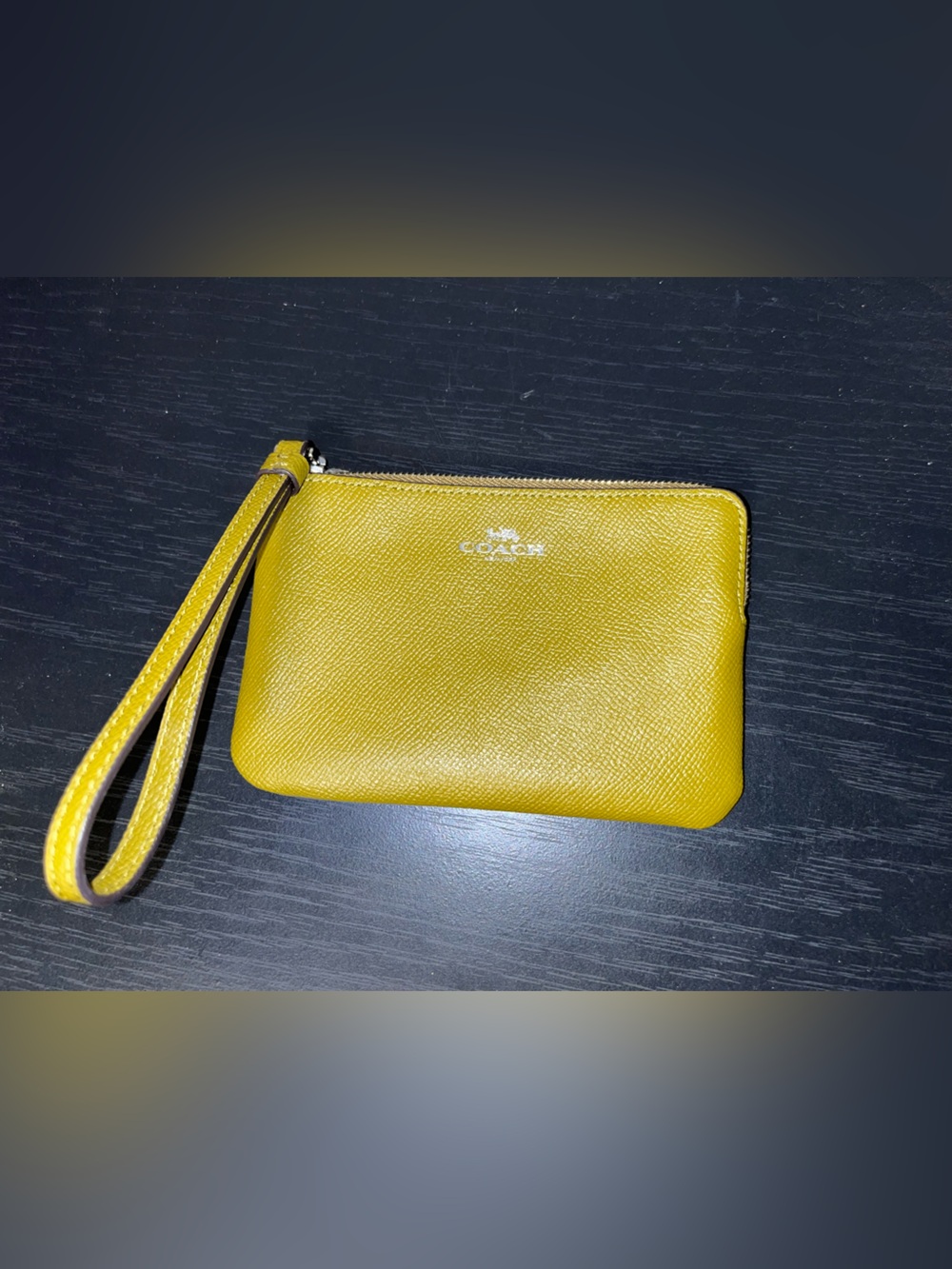 Coach Leather Wristlet